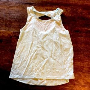 Teal Razorback tank top size 12 in girls